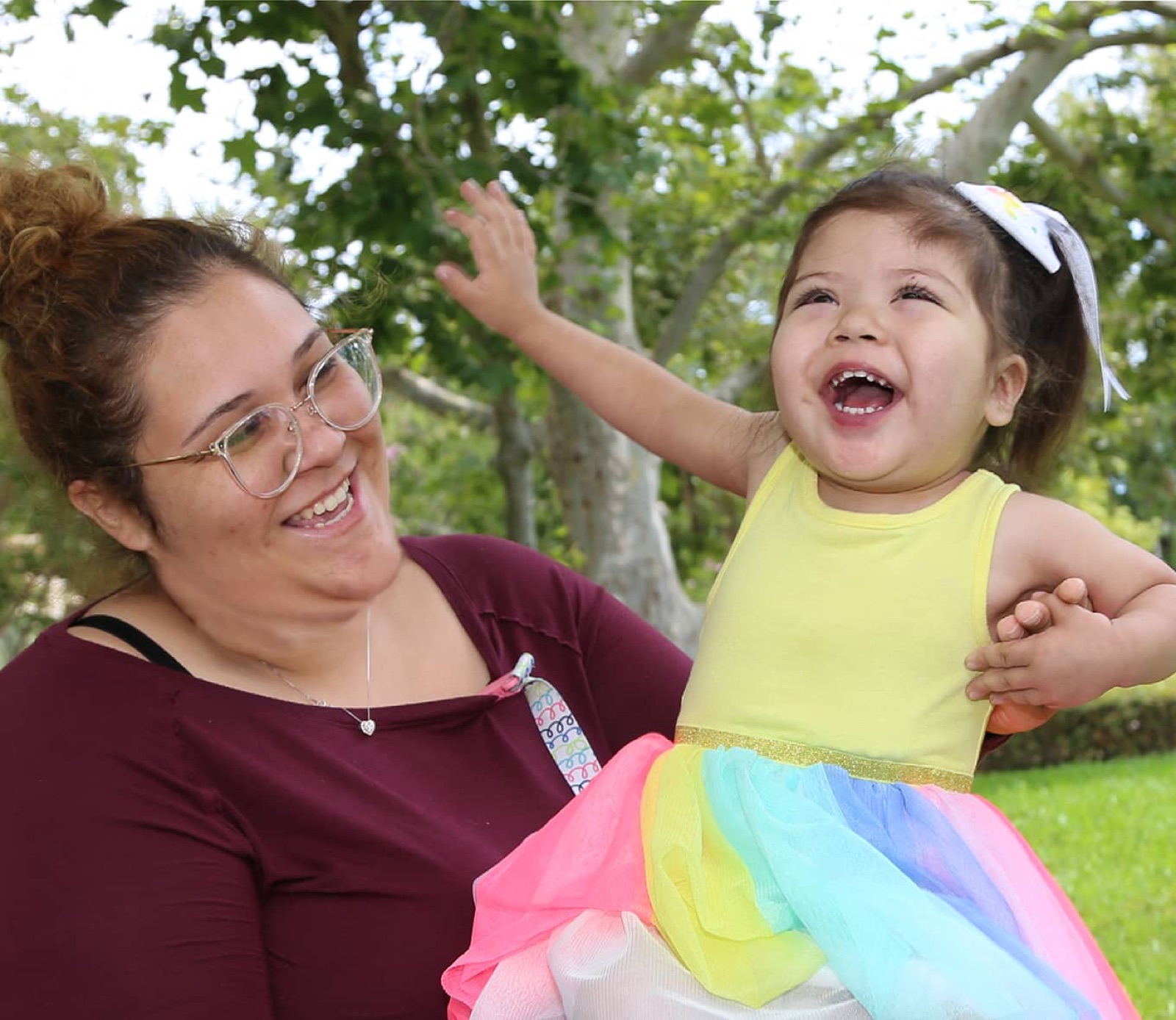 Family featured in the Lifeline program