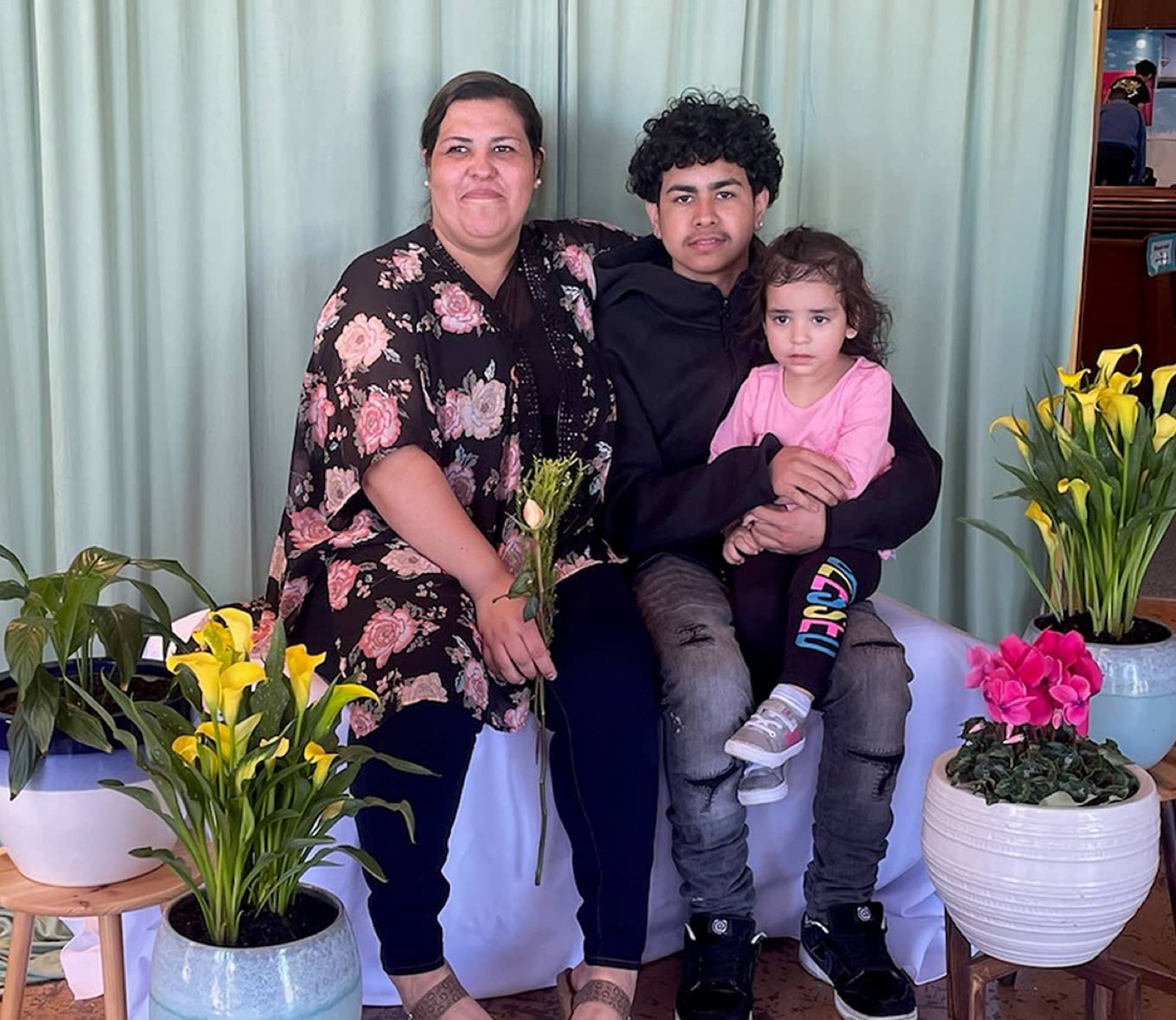 Michelle and her family